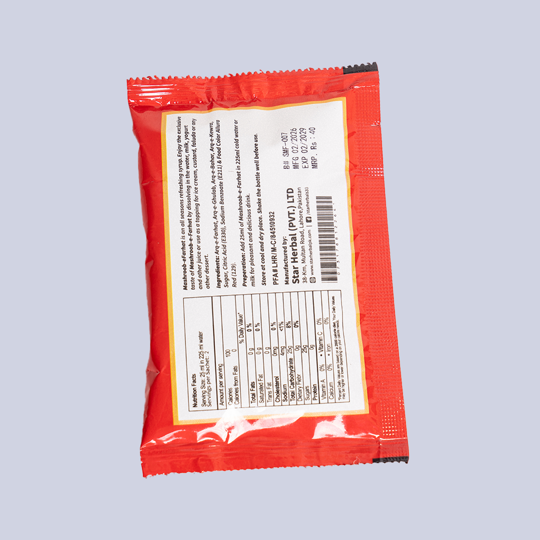 Mashroob-E-Farhat Sachet 50 ml